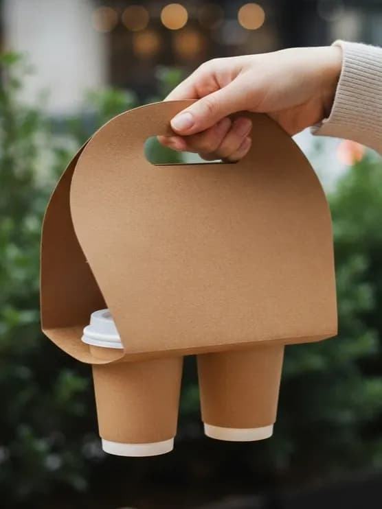 Paper cup carrier